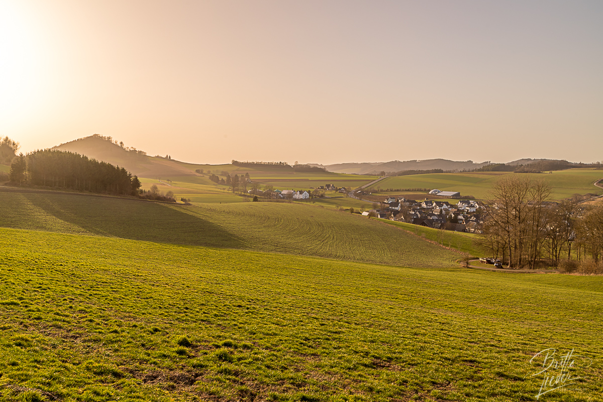 Sauerland - Caller Schweiz, Bergumrundungen mit Aussicht