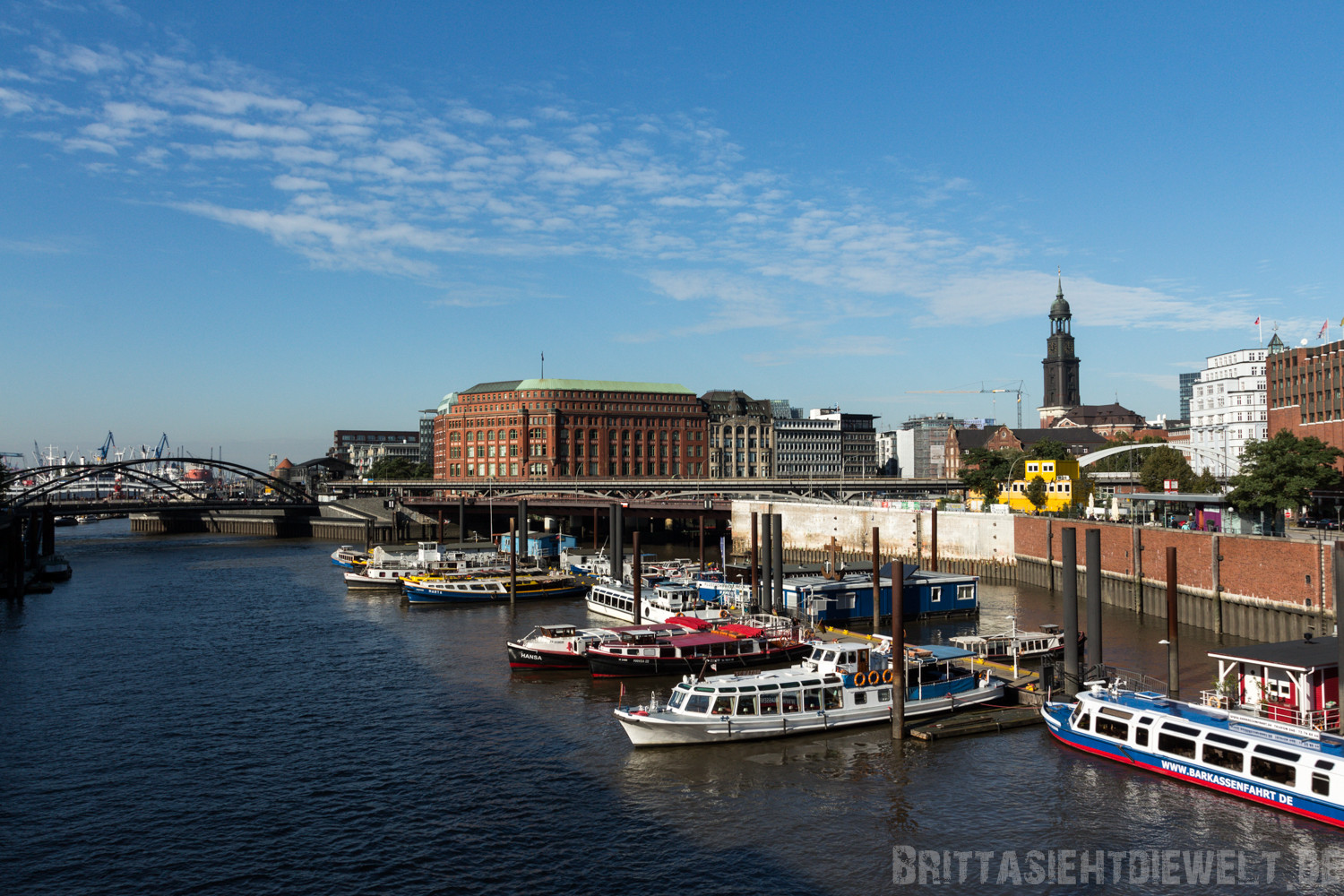 am Rand der Speicherstadt