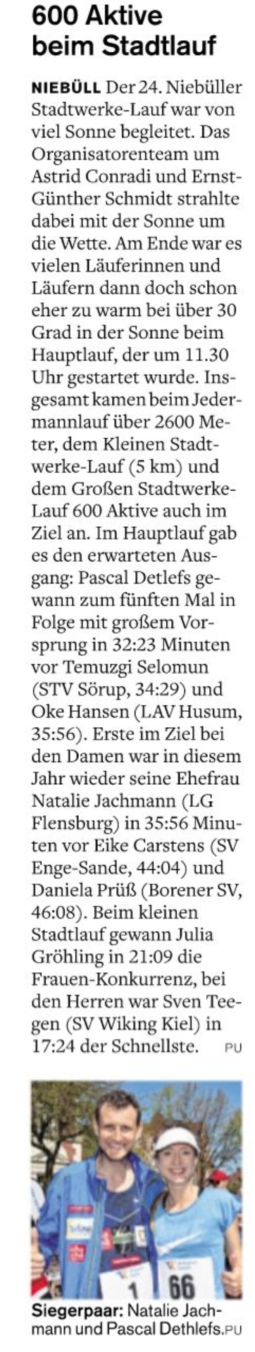 Doppelsieg in Niebüll