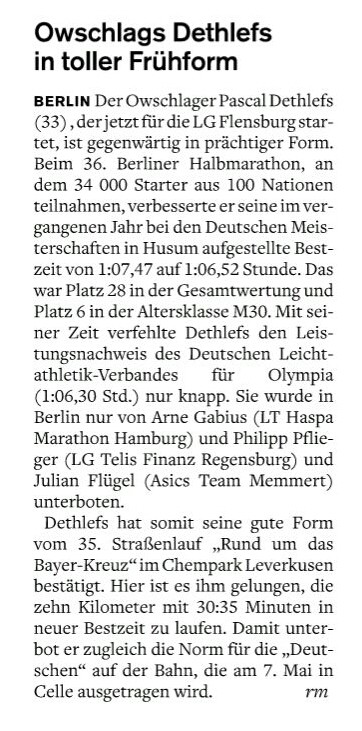 Berliner Halbmarathon 