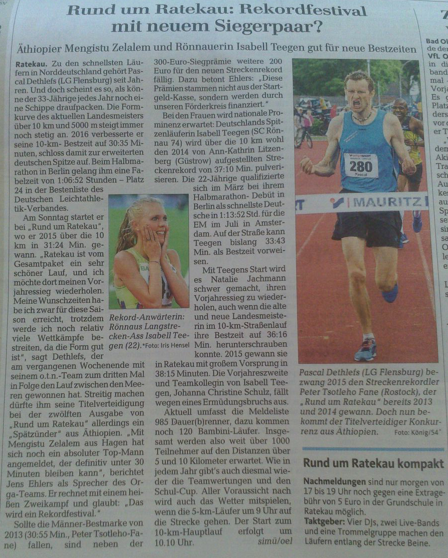 Vorbericht Ratekau