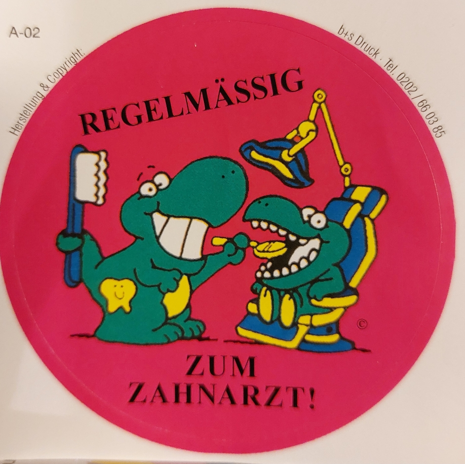 Heute war der zahnärztliche Dienst bei uns...