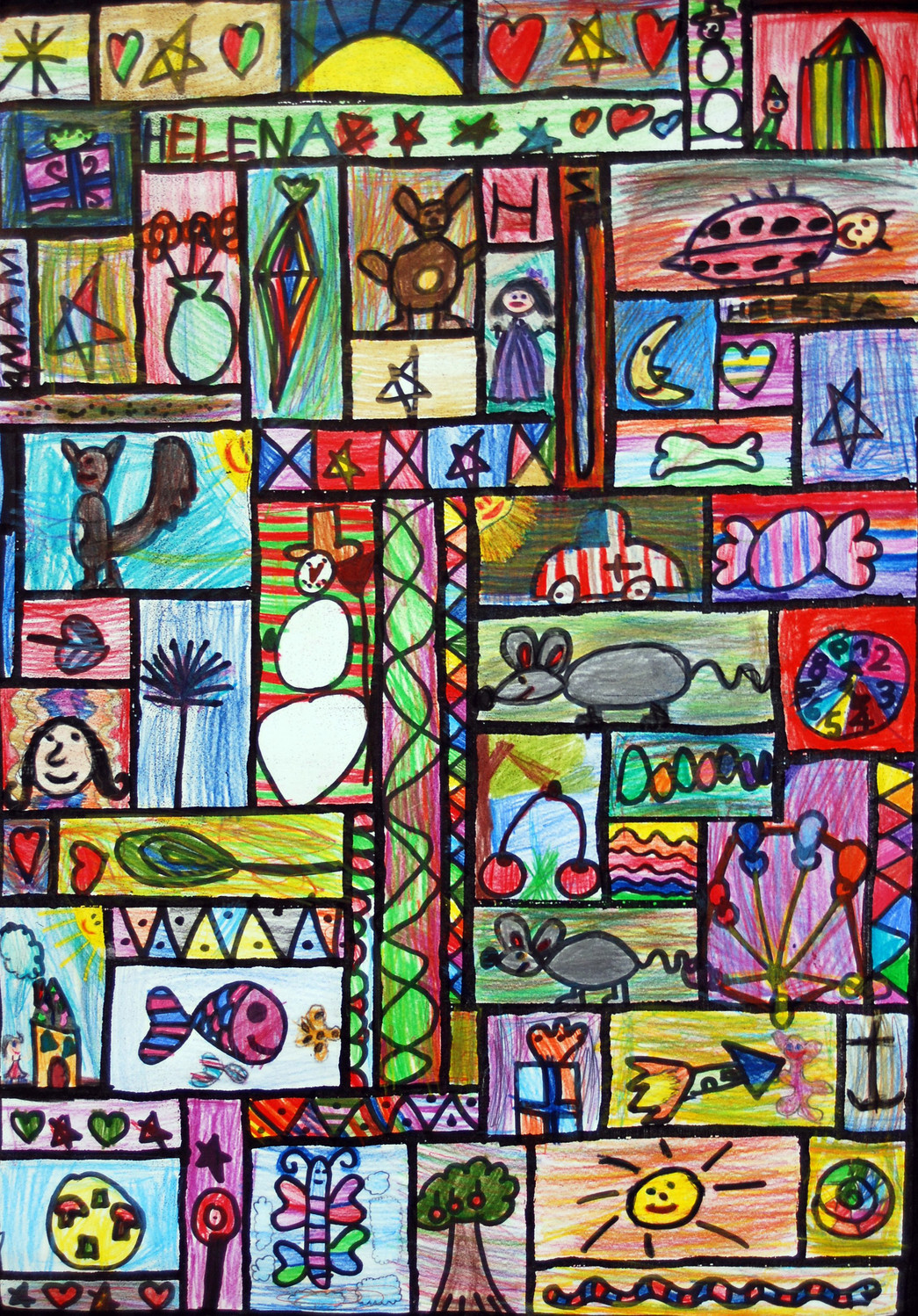 J. T. Gracia im Kunstunterricht in der Grundschule - 136s Webseite!