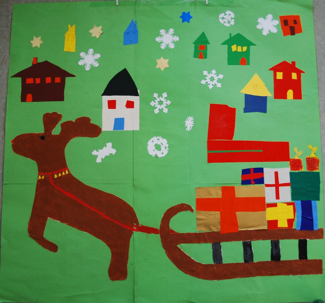 Weihnachten im Kunstunterricht in der Grundschule - 136s Webseite!