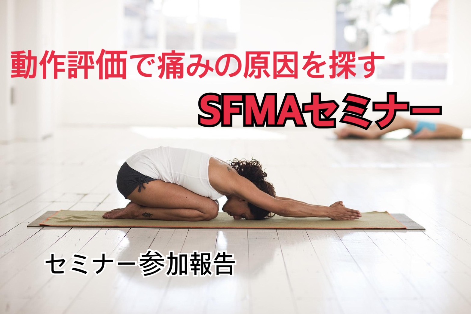 セミナー参加報告～動作評価で痛みの原因を探すSFMAセミナー～