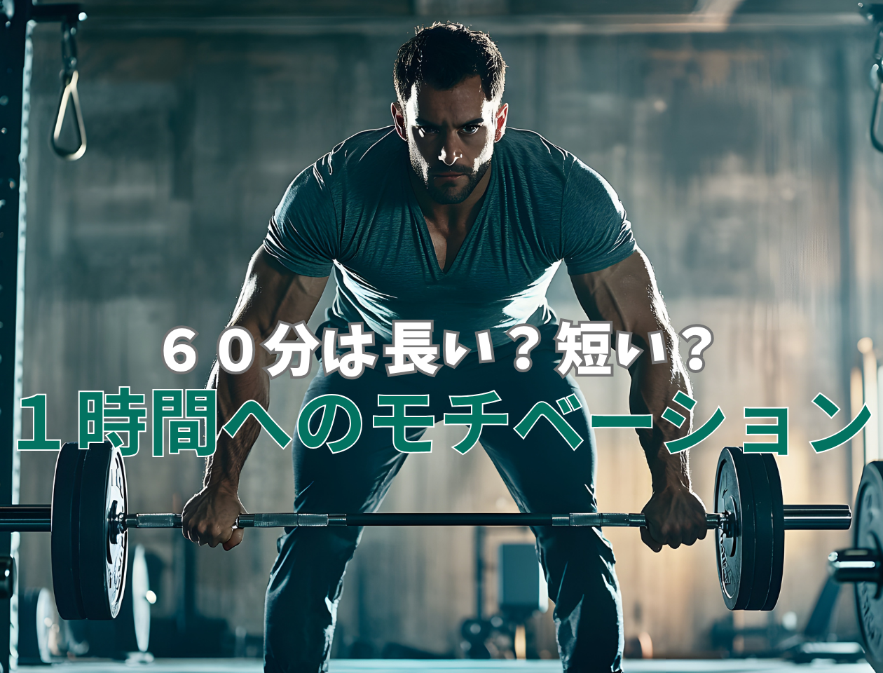 60分は長い？短い？1時間へのモチベーション