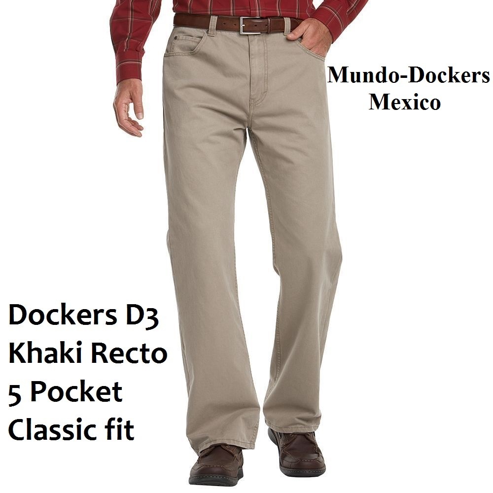 Moldes de Pantalon Dockers Classic Fit en 13 tallas HM1303D