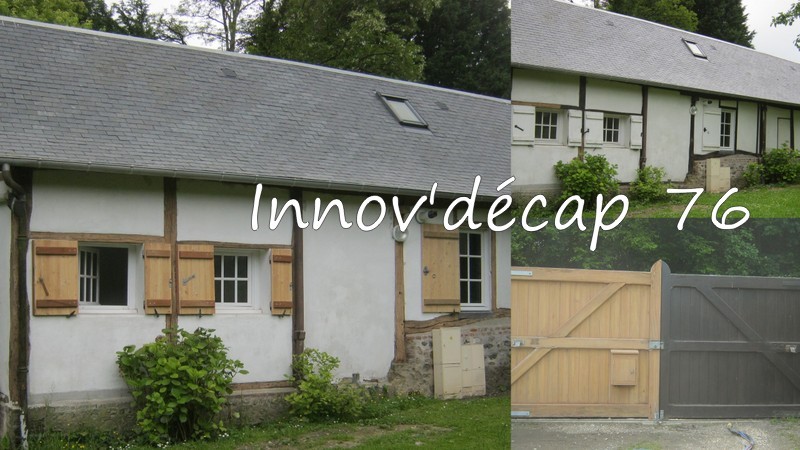 Maison en colombages à Saint Denis le Thiboult