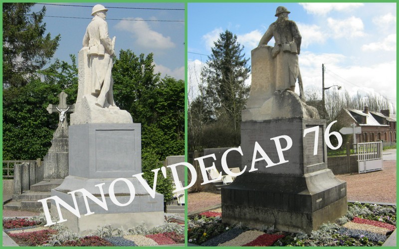 Monument aux morts à Grandvilliers (Oise)