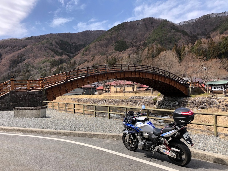 奈良井宿 木曽の大橋