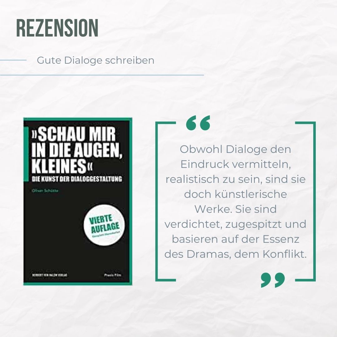 Gute Dialoge schreiben  - eine Rezension