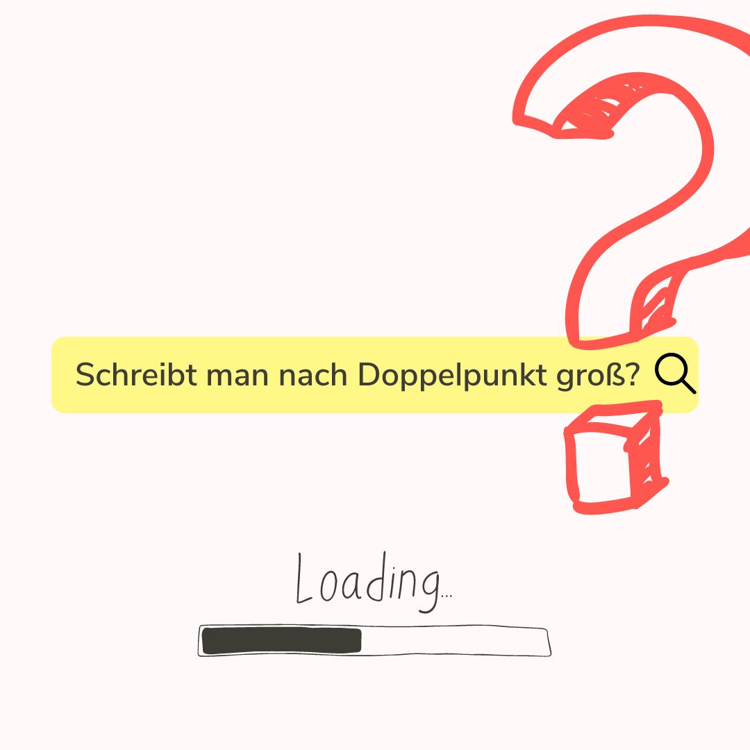 Schreibt man nach Doppelpunkt groß?