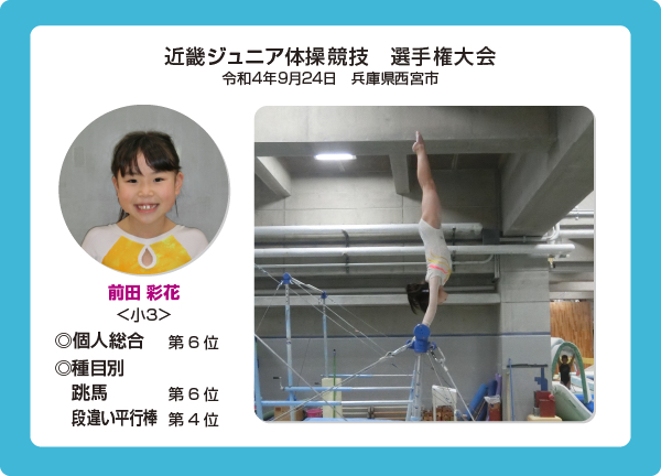 近畿ジュニア体操競技選手権大会