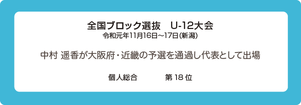 全国ブロック選抜U-12大会