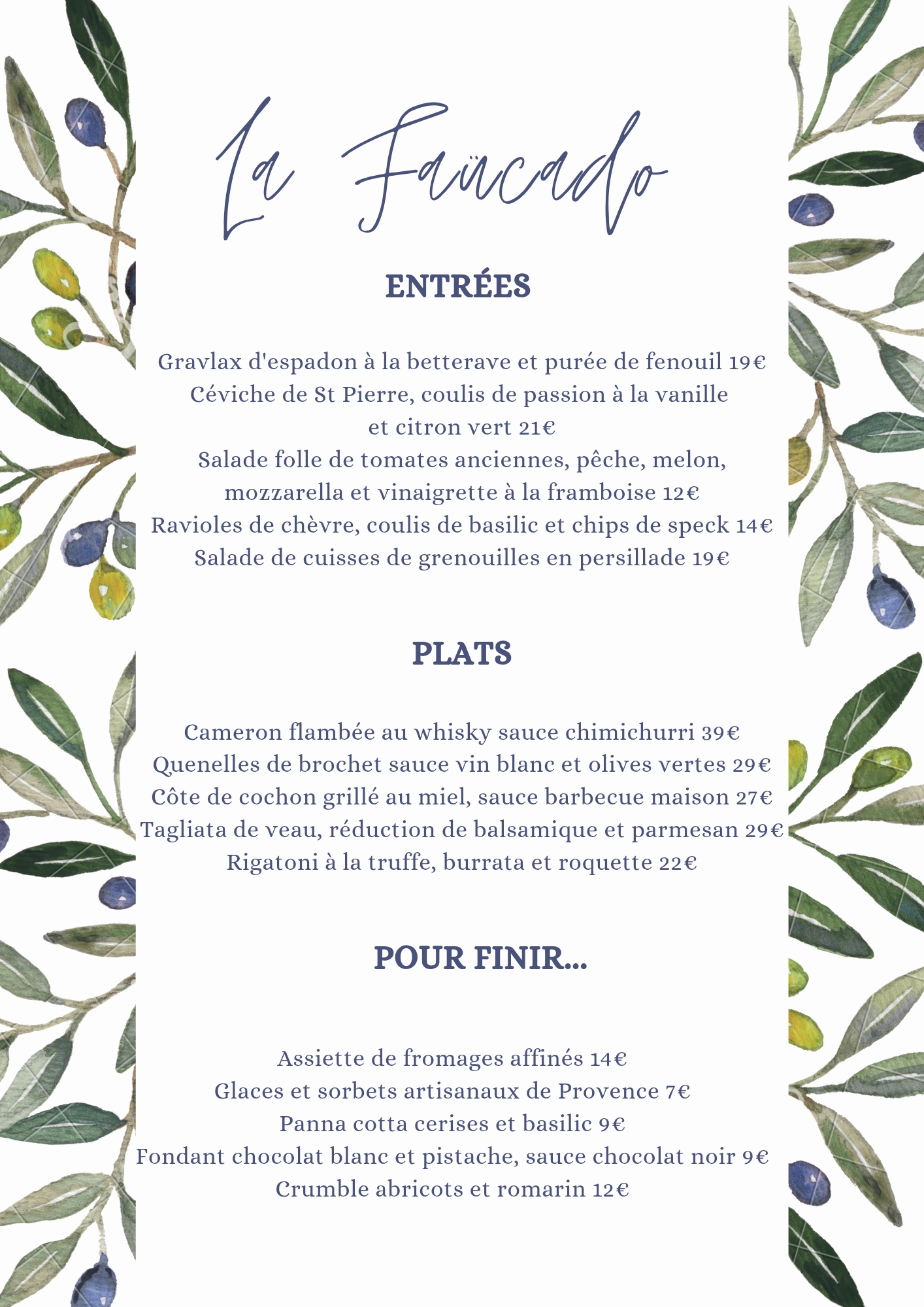 Carte du moment 