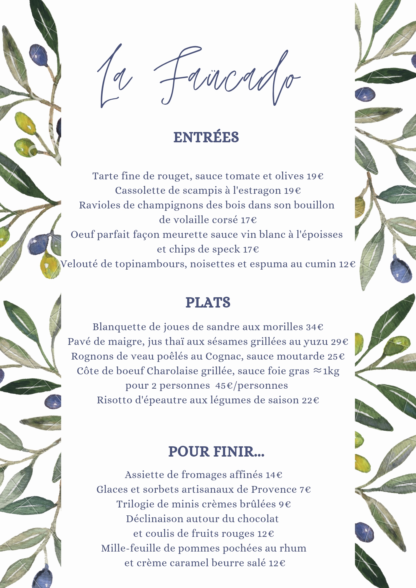 Carte du moment 