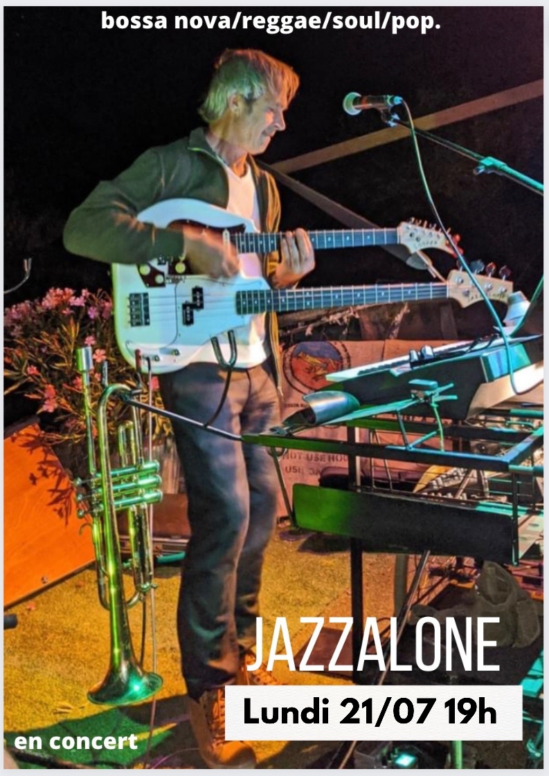 Live music jazzalone fête Belge 