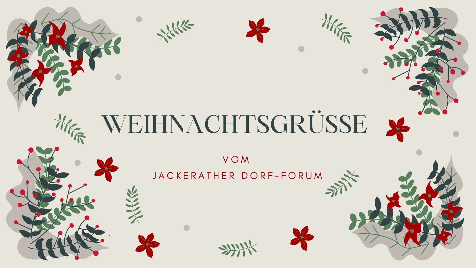 Weihnachtsgrüße