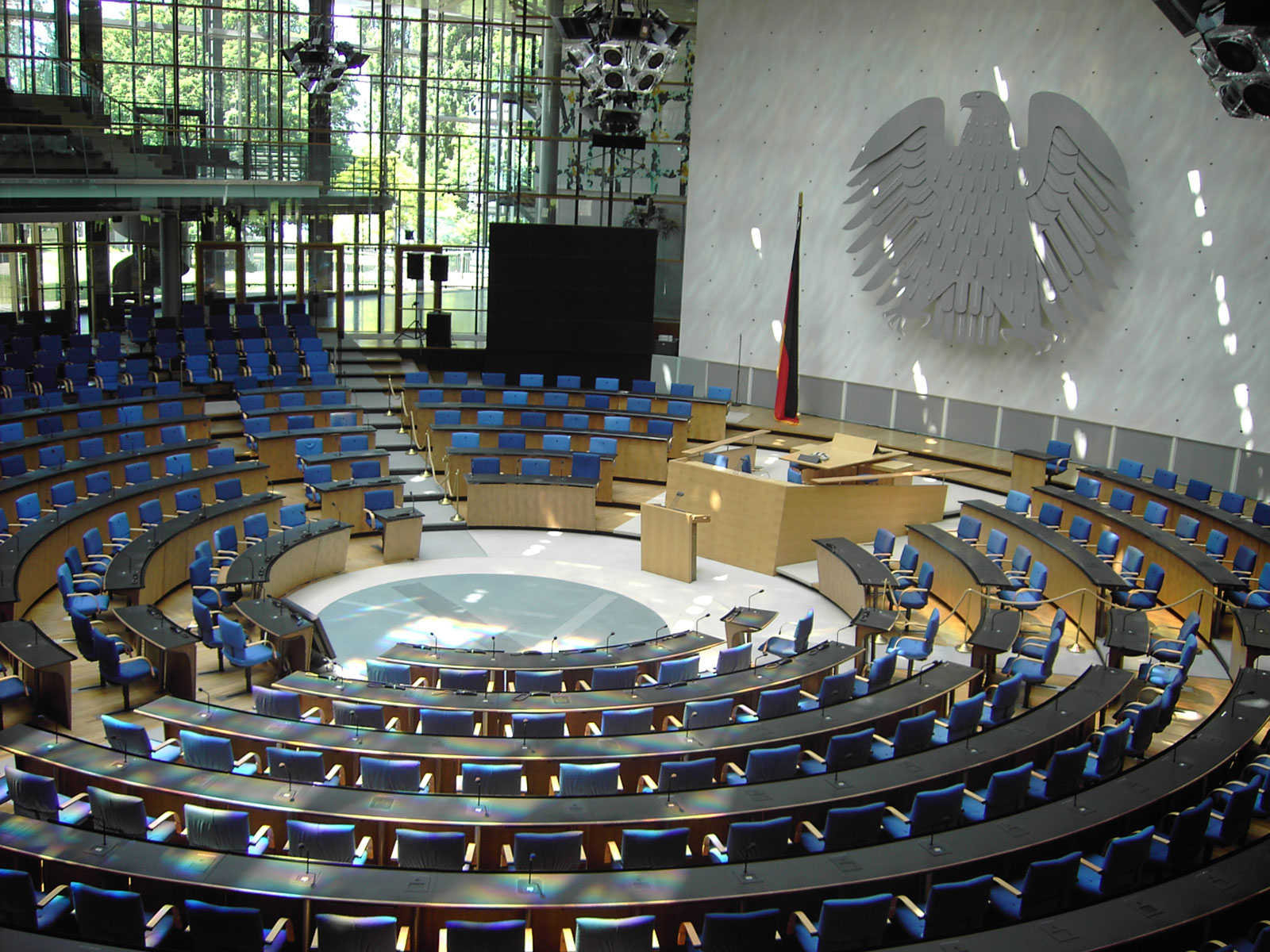 Heute Führung durch den Plenarsaal - Bonn für alle
