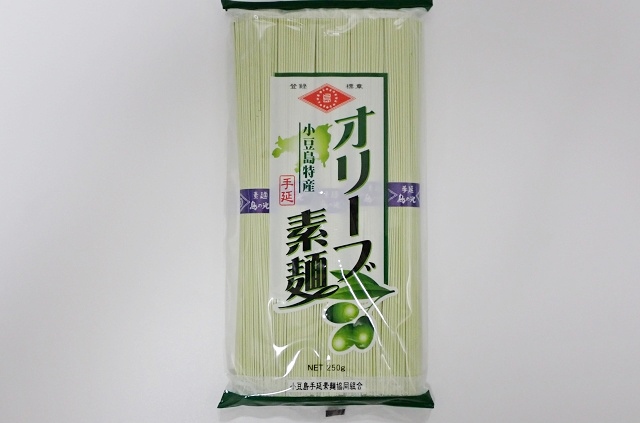 香川県のご当地麺 小豆島オリーブ素麺