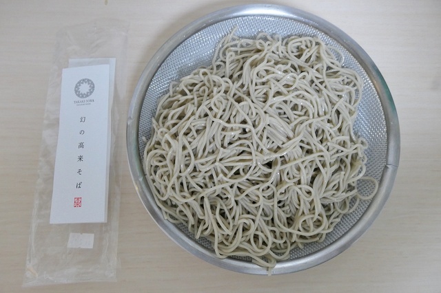 長崎県のご当地蕎麦 幻の高来そば 乾麺