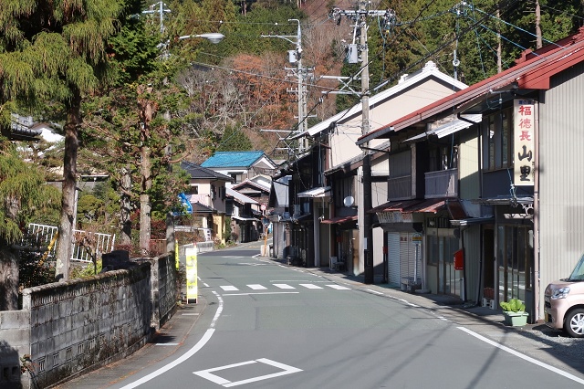 静岡県の面白い地名 熊 町の中心部