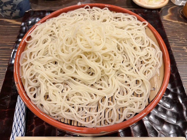東京のご当地蕎麦 室町砂場 さらしなもりそば