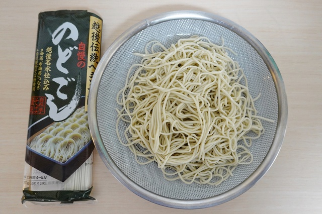 新潟のご当地蕎麦 へぎそば 乾麺