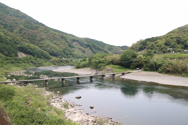 高知県旅行 四万十川 沈下橋