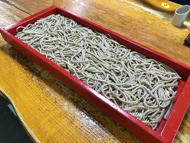 天童市 水車生そば 山形板そば