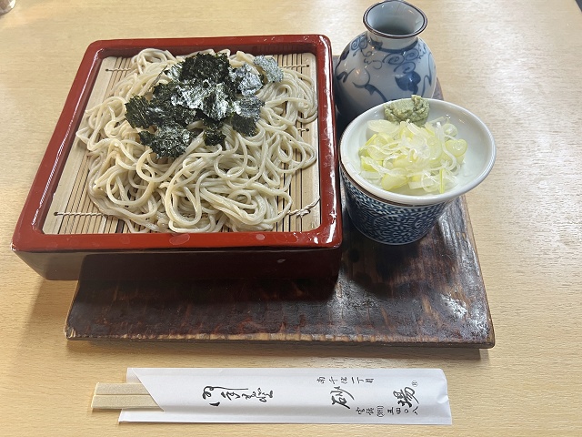 東京のご当地蕎麦 南千住砂場 もりそば