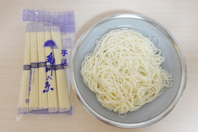 山口県のご当地麺 菊川の糸 手延べ素麺