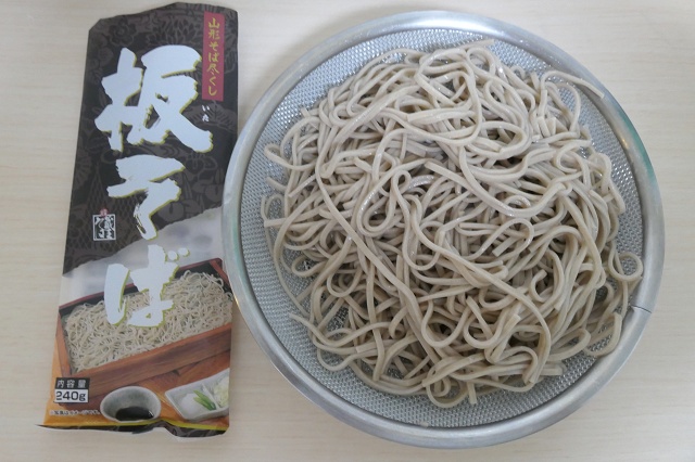 山形県のご当地そば 板そば