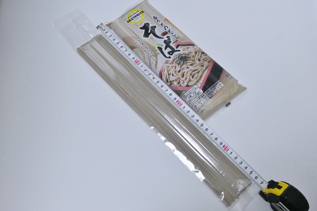 長いそば 長さ36cm
