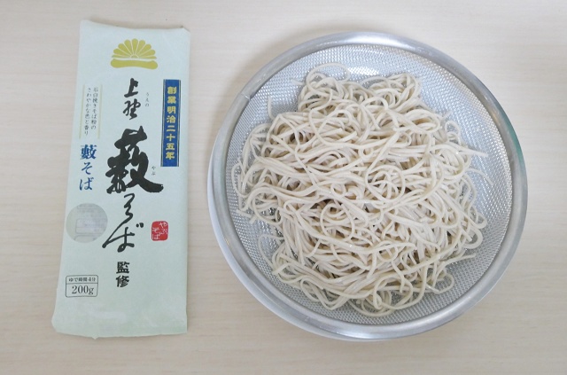 東京のご当地蕎麦 上野藪そば ニップンの乾麺