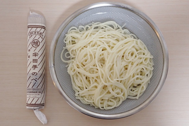 徳島県のご当地麺 半田手のべ 竹田製粉製麺