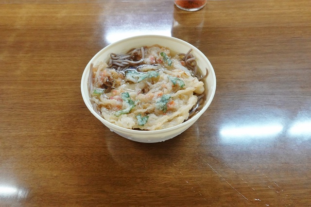 ポピーとよさか 自販機食堂 蕎麦