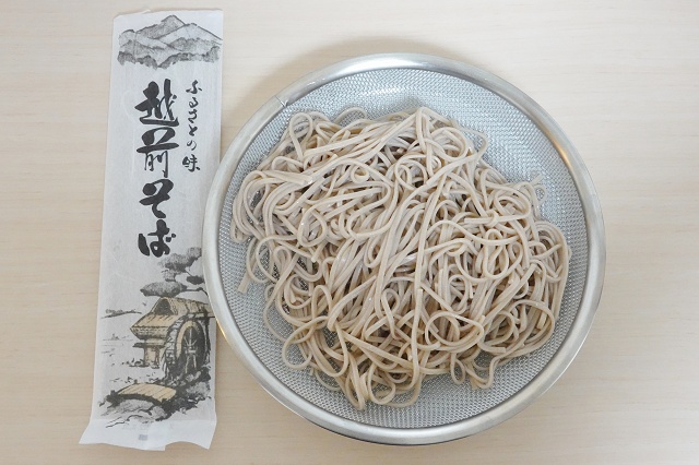 福井県のご当地蕎麦 ふるさとの味越前そば 友吉製粉製麺