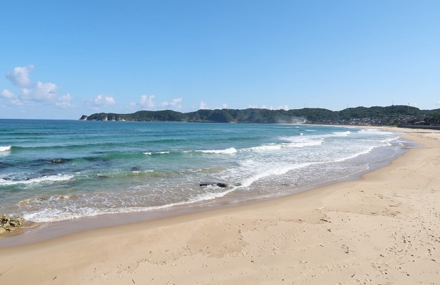 島根県の面白い地名 馬路 琴ヶ浜海岸