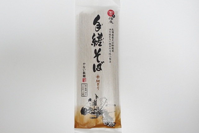 福島のご当地蕎麦 やない製麺の手縒そば