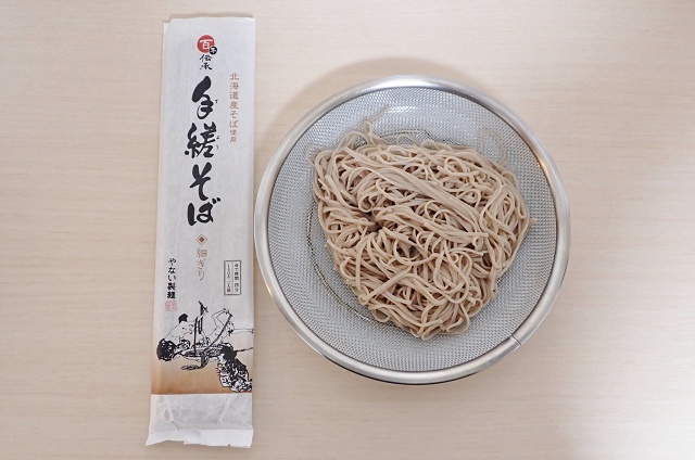 福島のご当地麺 やない製麺 手縒そば