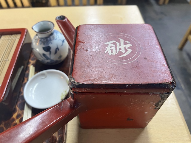 東京のご当地蕎麦 南千住砂場 蕎麦湯