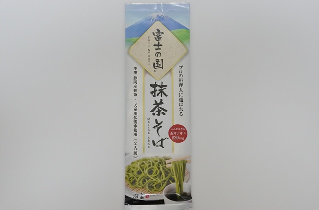 富士の国抹茶そば 静岡のご当地蕎麦