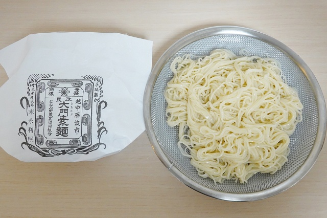 富山県のご当地素麺 大門素麺 砺波市