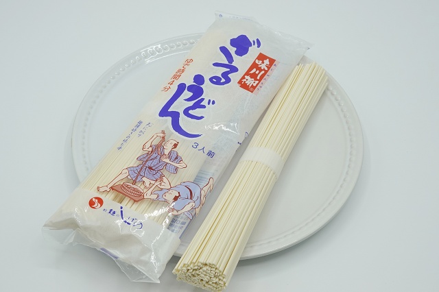 千葉のご当地うどん 味川柳ざるうどん 茂野製麺