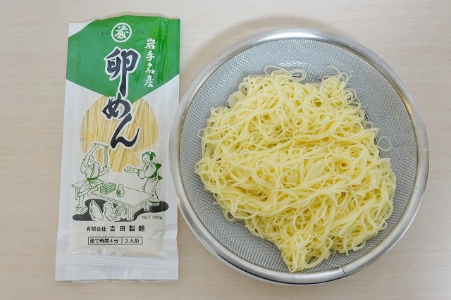 岩手のご当地麺 卵めん