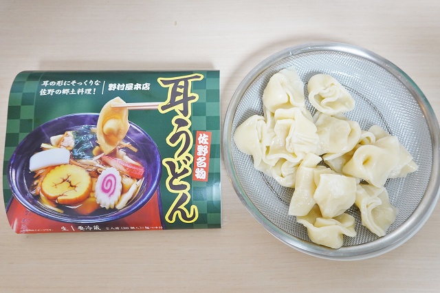 栃木のご当地うどん 佐野市の郷土料理 耳うどん
