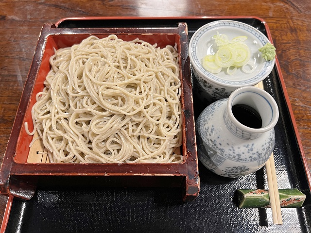 東京のご当地蕎麦 大坂屋砂場 もりそば