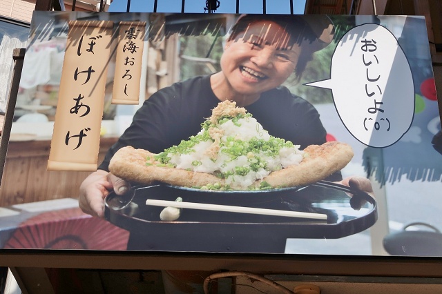 徳島県 大歩危の名物 ぼけあげ