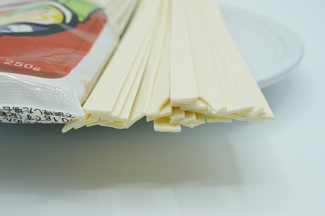 群馬県のご当地麺 ひもかわ うどん